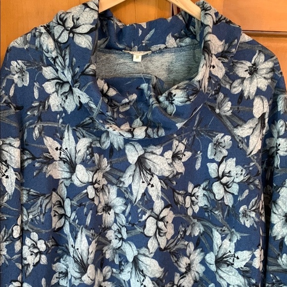 NWT Laura Floral Cowl Neck 2X - Picture 1 of 5